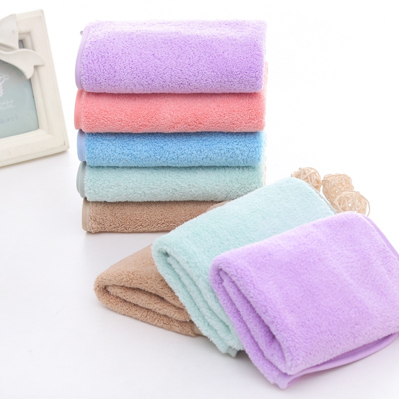 Baby håndklæde muslin nyfødt bomuldslommetørklæde klud ensfarvet småbørn amning spyt gaze spædbørn forsyninger