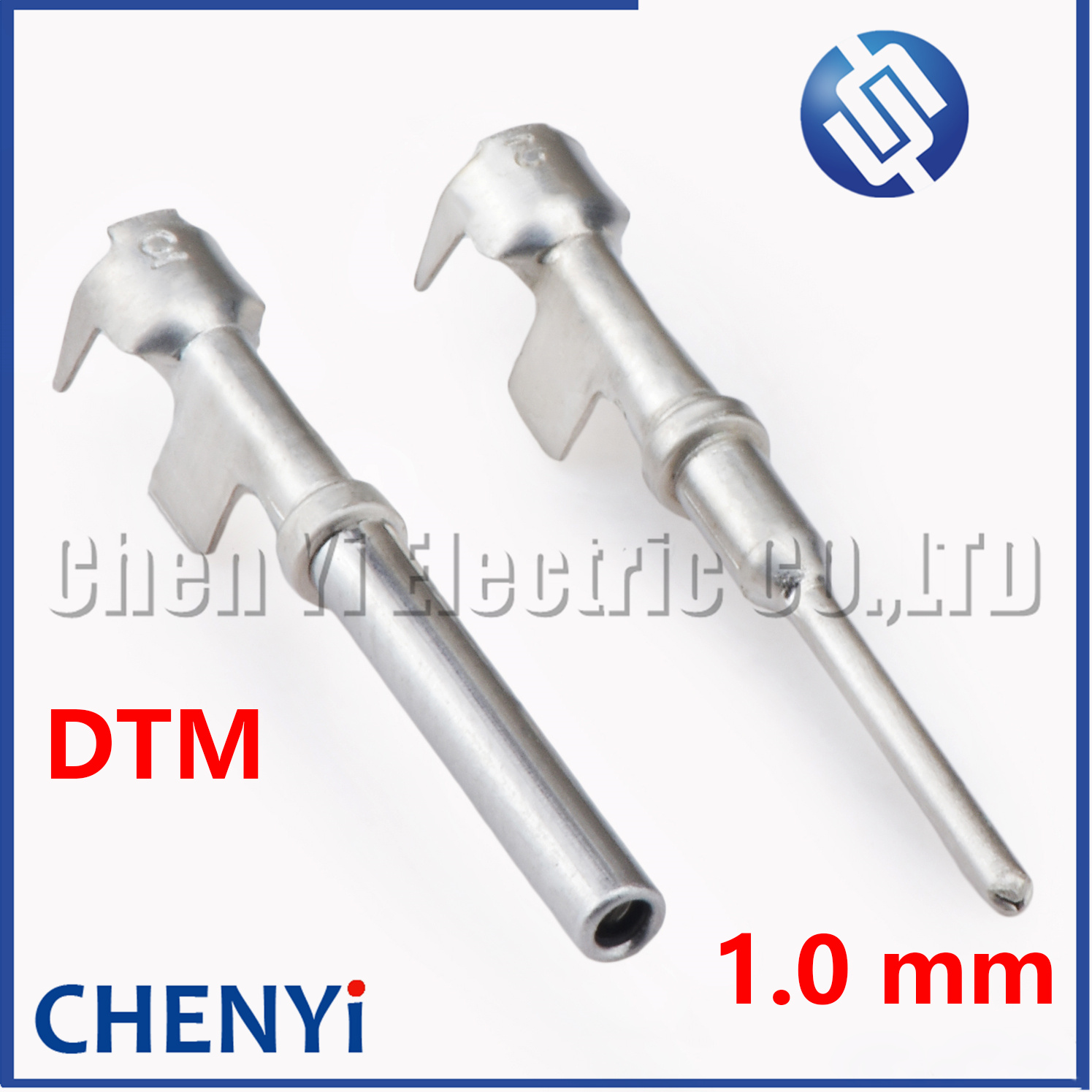 50 Pcs Deutsch DTM Crimp Terminal Pin 1062-20-0122 1060-20-0122 Female or male Auto Insert spring round terminal Size 20AWG G439: Brown