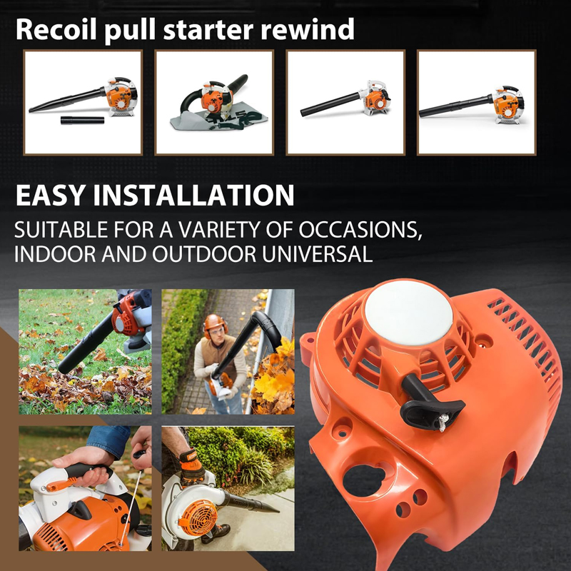 Voor Stihl Terugslag Pull Starter Rewind Fit BG86 BG86c BG56 BG56c SH86 SH56 Handheld Bladblazer Montage Vervangen 4241-080-2106