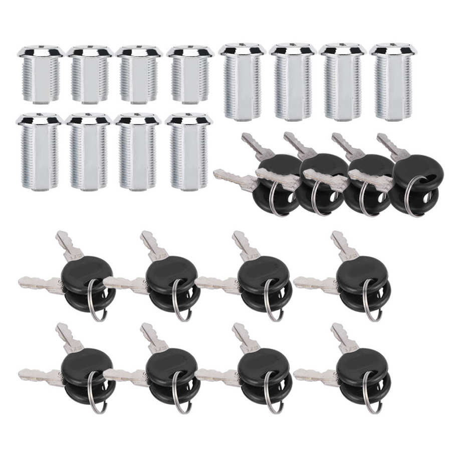 File Cabinet Lock Drawer Lock Waterproof Zinc Alloy for Cabinet Drawers