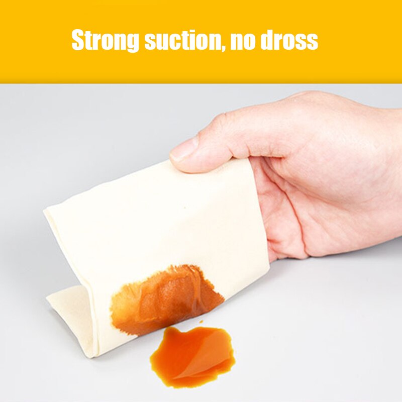 2 Roll/Pack Kitchen Paper Towel Wood Pulp Roll Paper Tissue Strong Water Oil Absorption WH998