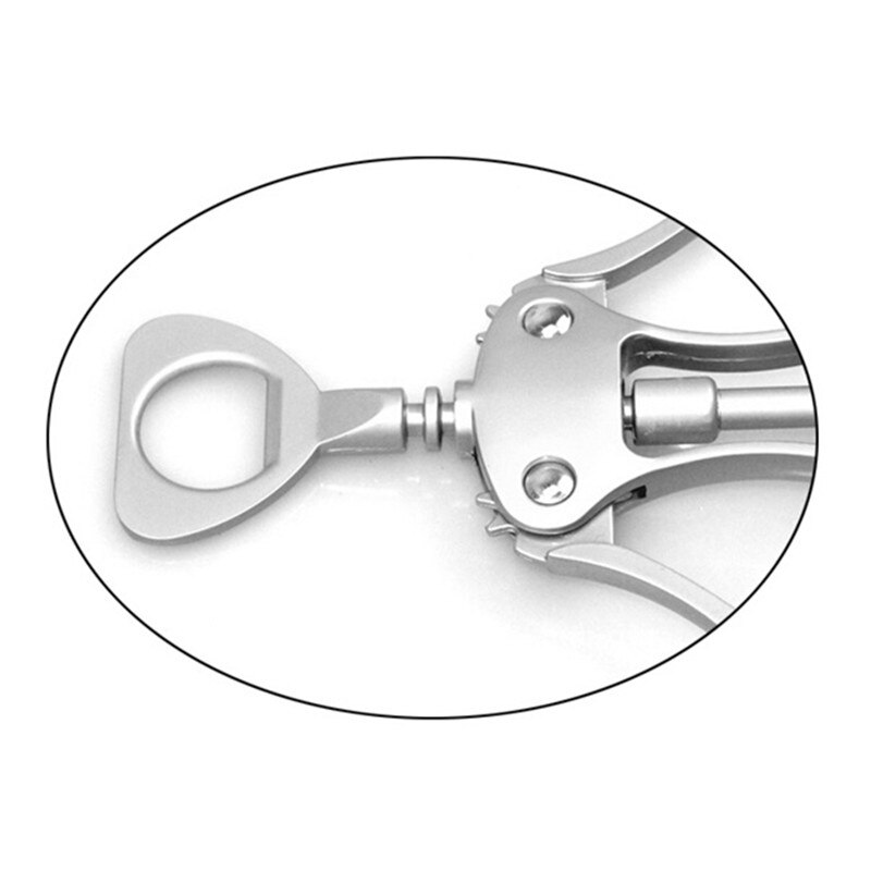 -Professionele Zinklegering Wijn Flesopener Handvat Druk Kurkentrekker Rode Wijn Opener Keuken Accessoire Bar Tool