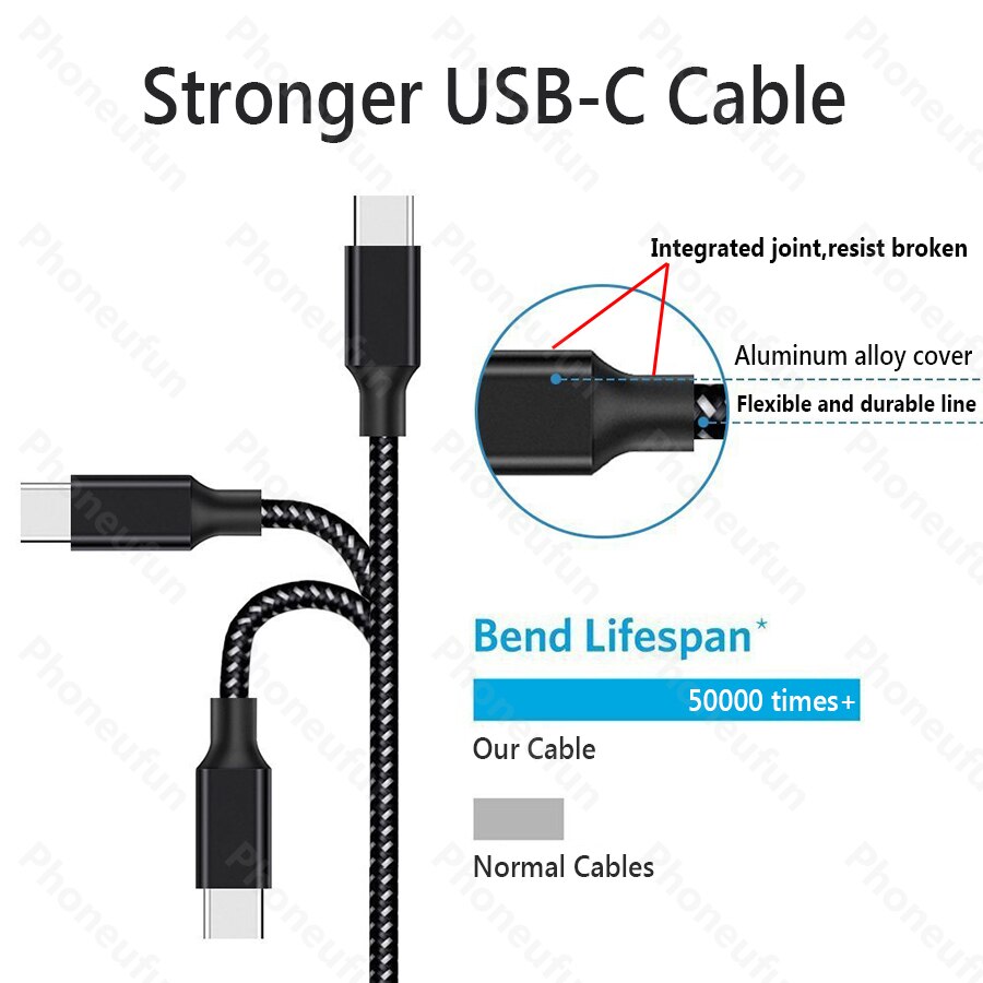 1M 2M 3m 3A Charge Rapide USB Type-c Câble De Chargeur Pour Samsung Galaxy S10 S10e S9 S8 Plus A70 A80 A50 A20S Note 9 8 1 2 3 Mètres