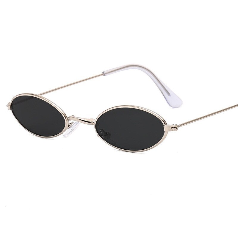 Kvinder kantløse bølge solbriller luksus metal nuancer vintage kvinder spejl briller  uv400 brand flamme solbriller: Ba