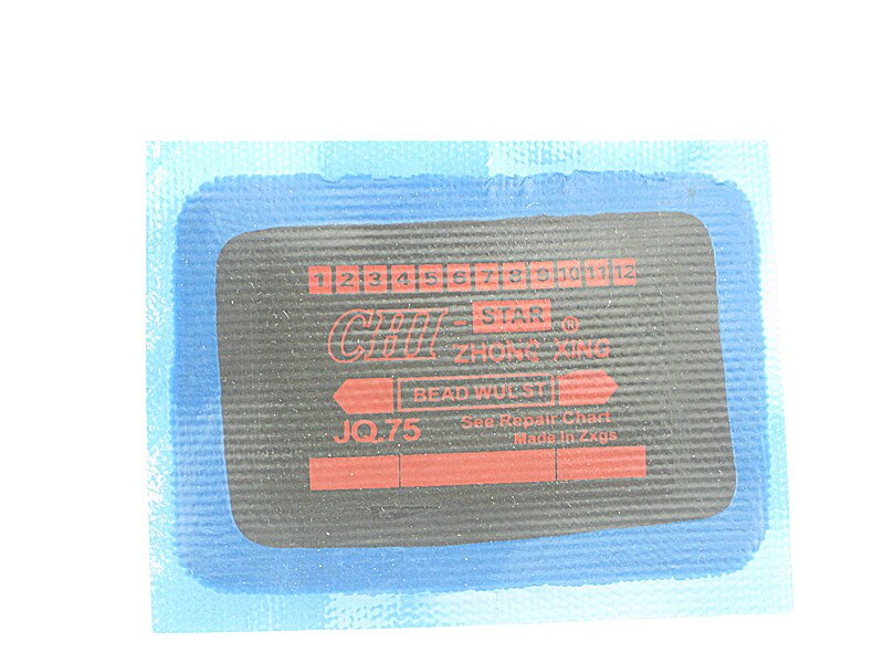 Reparación de neumáticos radiales, parche frío para coche y camión, 80mm x 125mm, 10 unidades