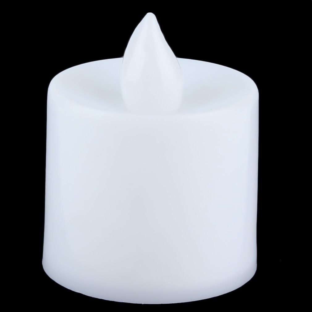 Überlegene Romantik LED-Blitz Flammenlose Kerze Licht Lampe Bithday Abendessen Spa Party Kneipe Zimmer Dekor Stilvolle: Sieben Farbe