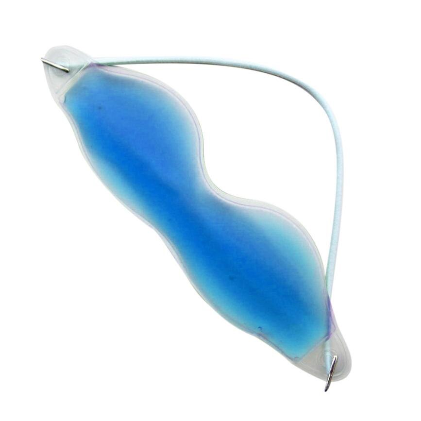Outtop gel ice cool ögonmask pack varm värme lugnande trötta ögon huvudvärk patch isglasögon 06.29: Blå