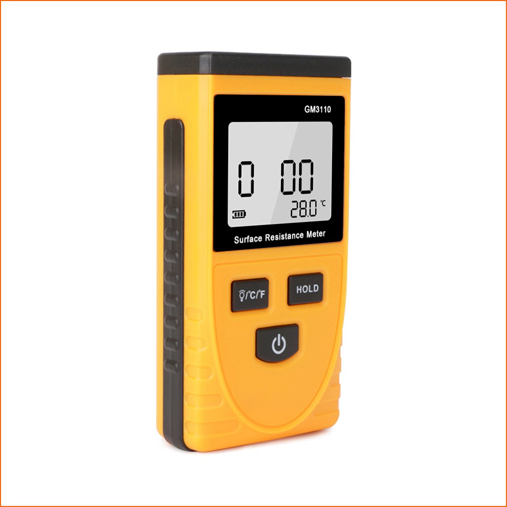 Rz Oppervlak Weerstand Meter Handheld Aarde Weerstand Meter Meet Instrument Statische Detector Handheld Digitale Weerstand Gereedschap