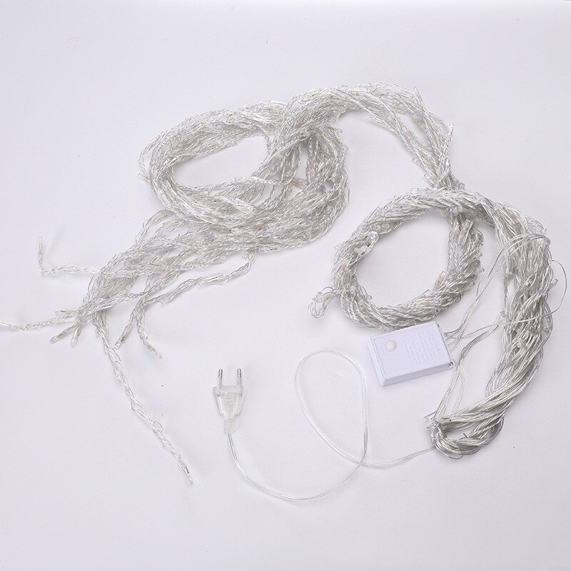3X2/3X3M LED iciclel curtain light string waterfall meteor shower Christmas wedding fairy lights decoration atmosphere