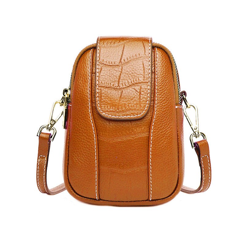 Vrouwen Tas Mobiele Telefoon Tas Vrouwen Kleine Tas Cross Body Lederen Mini Portemonnee Verticale Stijl Voor Mobiele telefoon