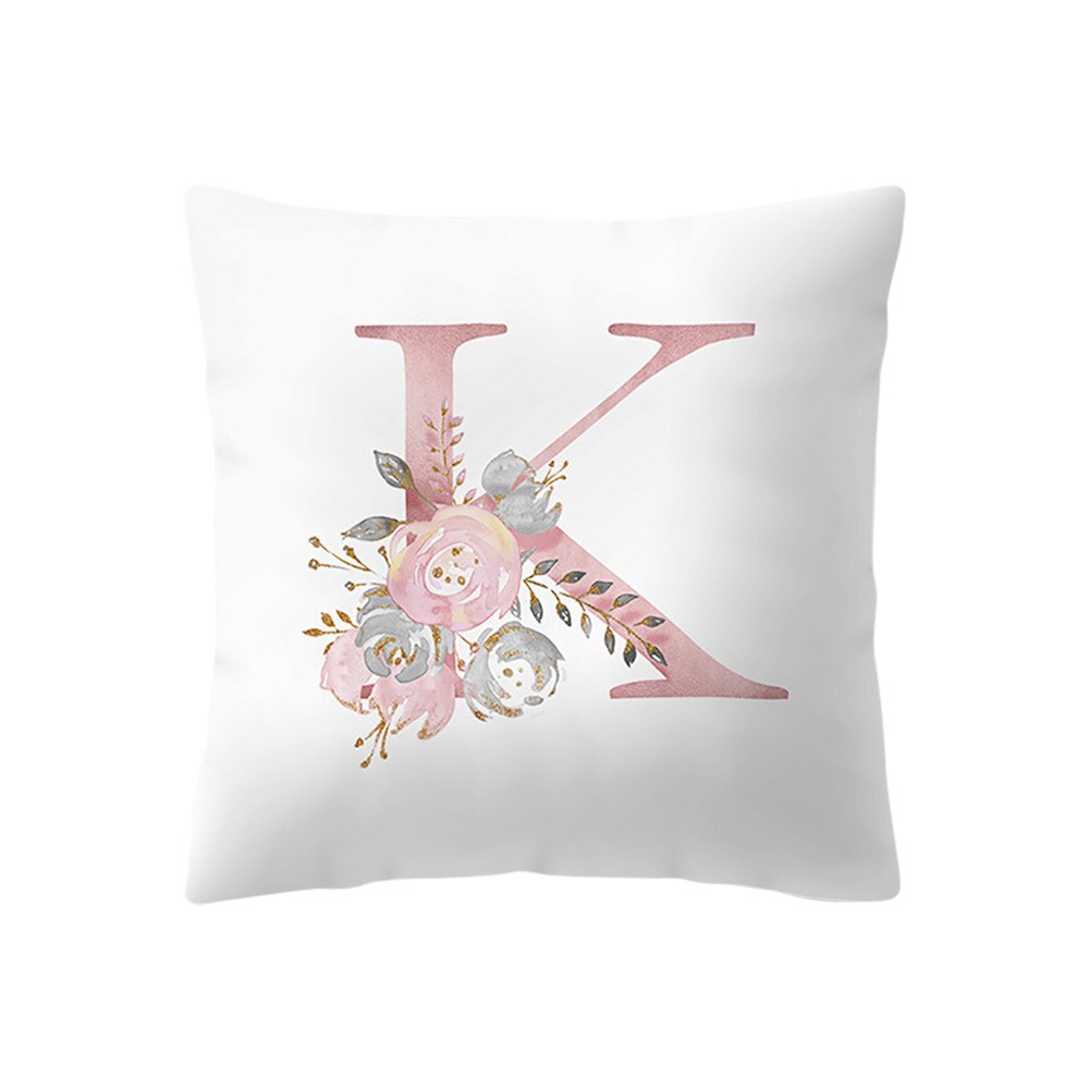 45x45 cm Kinder Zimmer Dekoration Brief Kissen Englisch Alphabet pillowcasesSupport and: B
