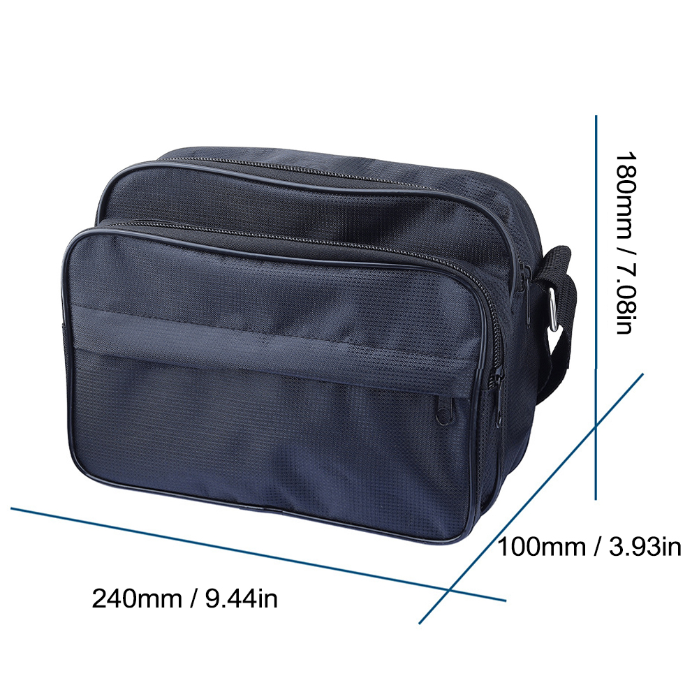 Fiber Optic FTTH Tool Kit Optical Power Meter Fiber Cleaver Wire Stripper Optical Fiber Cold Connection Tools Set &amp;Storage Bag