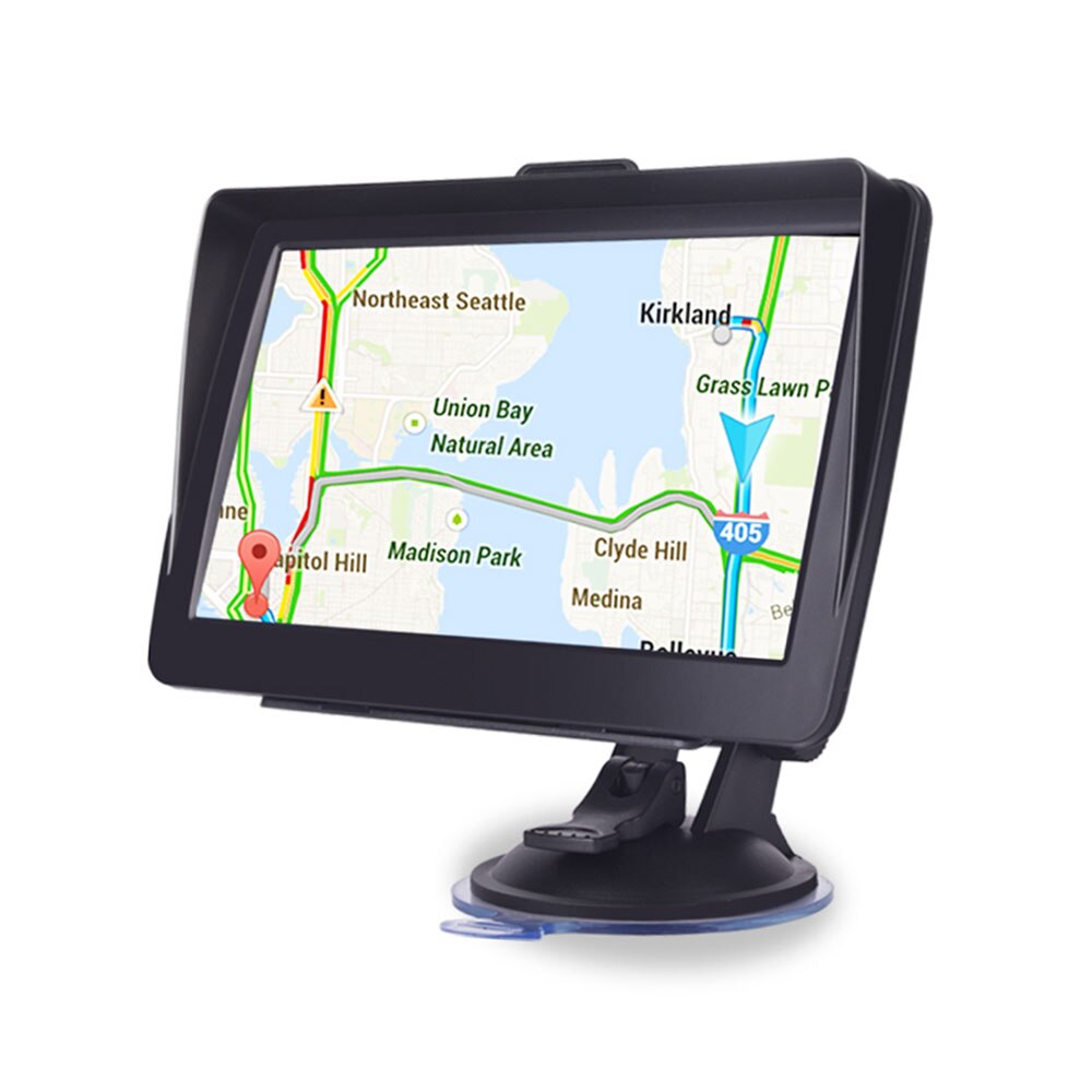 Pratical GPS Navigator System 256MB+8G 7 Inch Image Identification Free Map HD GPS Navigator Durable ABS Car GPS Navigation