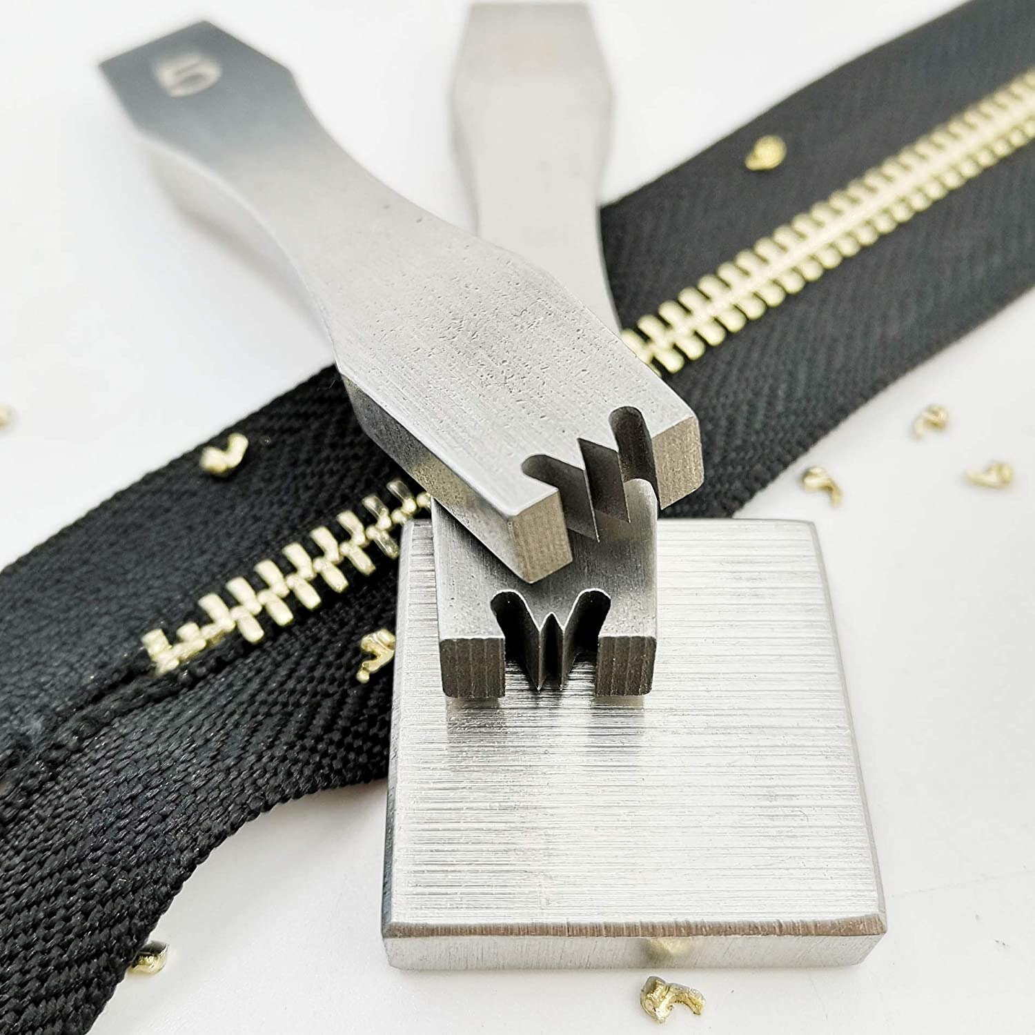 Stainless Steel Zipper Teeth Repair Metal Zipper Teeth shorten Zipper Remover Tool