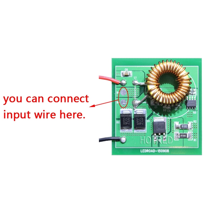 Cree xhp 70 xhp 70.2 led driver one mode output  dc 6v/12v input  dc12-24v 4.5-4.8a belysningstransformere kan bruge til bil/motorcykel