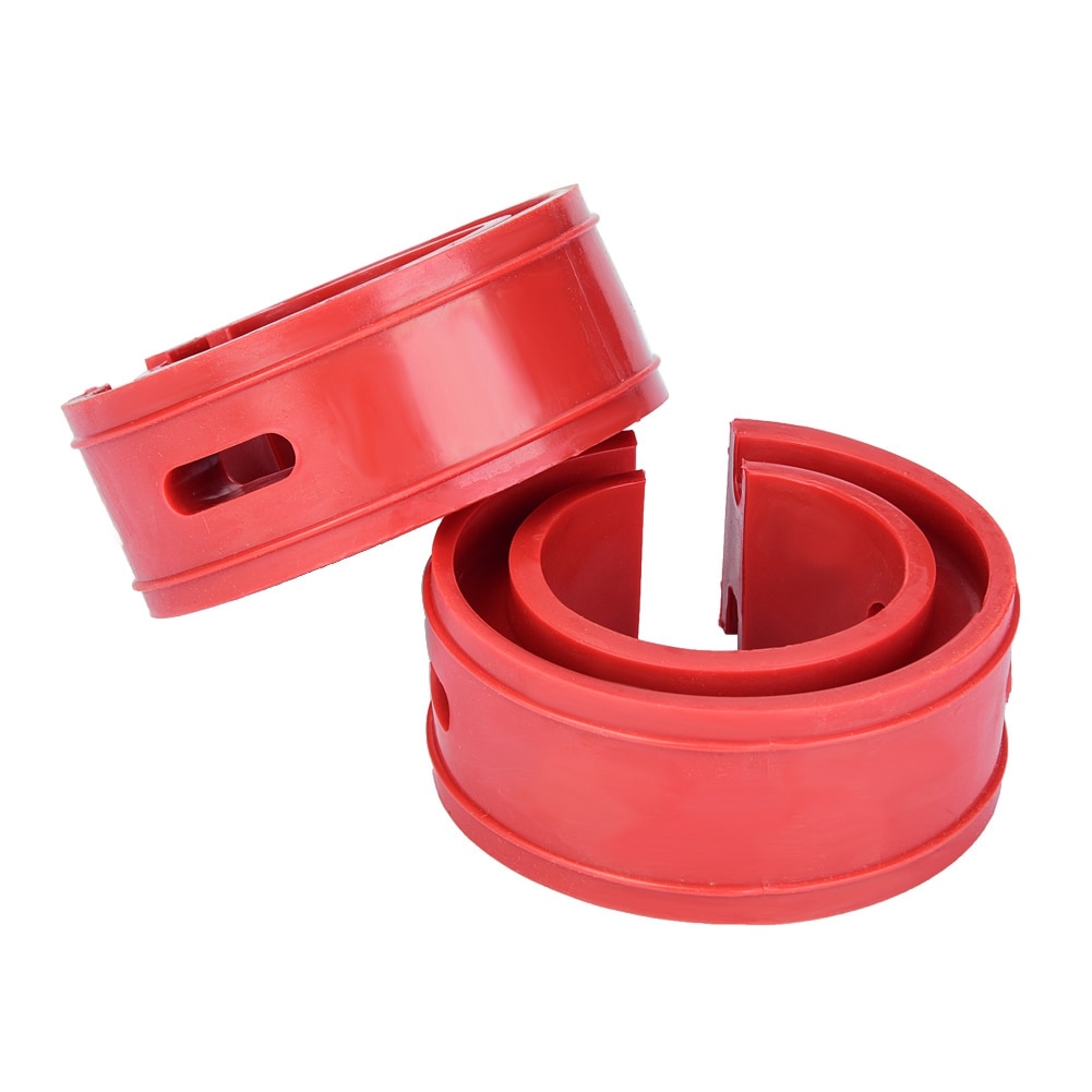 2 pcs Red Color Car Shock Absorber Spring Bumper Power Auto Buffers B B+ C D E F Type Springs Bumpers Cushion