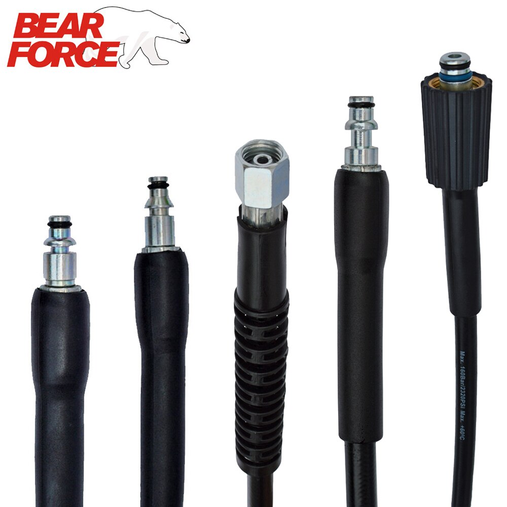 Manguera para lavado de coche de alta presión de 10 metros de largo, manga para lavar, limpieza, extensión, compatible con Bort, Hammer, Huter, Kohler, Daewoo, Sterwins