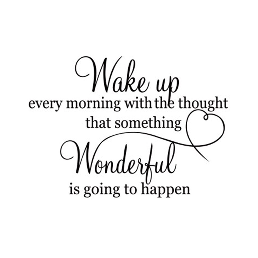 Latin Poems Wall Art Decals Wall Stickers Bedroom Study Background Decor