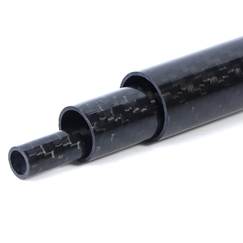 1 PCS Carbon Fiber Tube Length 500mm Outer Diameter 8/14/18mm Inner Diameter 6/12/16mm For RC Model Airplane