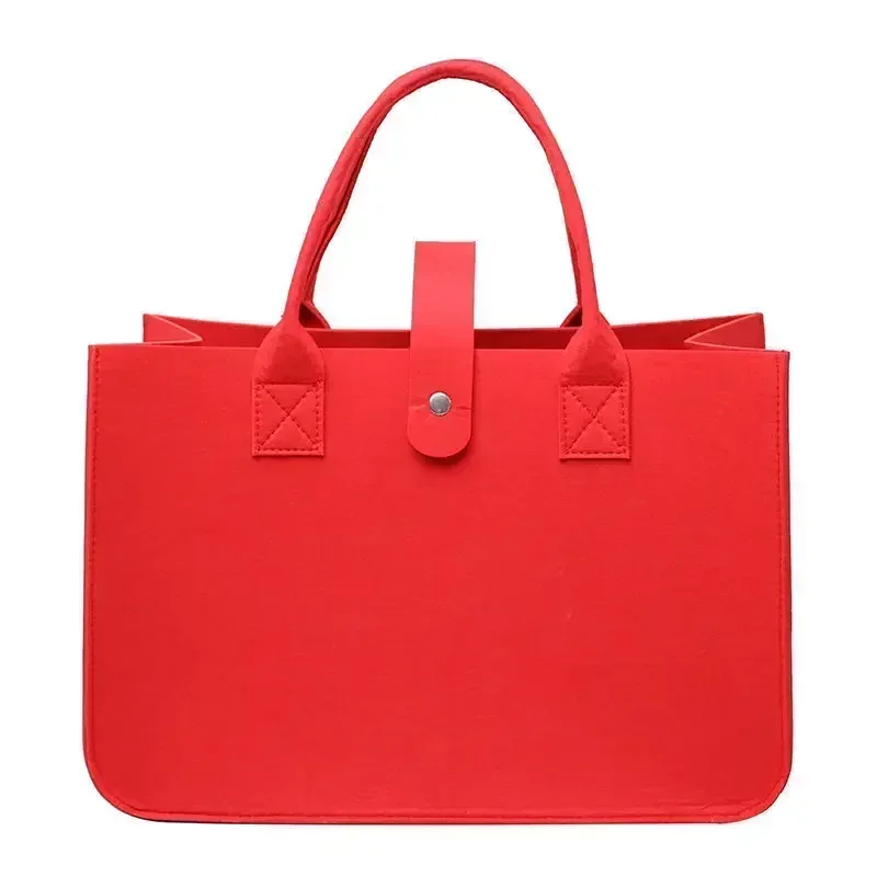 Neue Einkaufshandtasche für Damen, 2023, große Kapazität, offen, modisch, Filz, Einkaufs-Tragetasche, gewebte Tasche, Online-Einkaufen, China