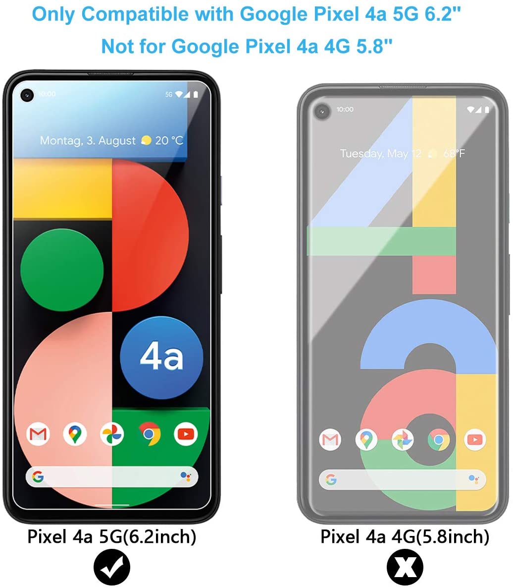 Tempered Glass Screen for Google Pixel 7 7 Pro 6a 6 6 Pro Screen Protector HD Scratch Resistant Full Screen Tempered Film