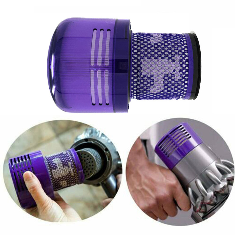 Tvättbar stor filterenhet för dyson  v11 sv14 cyklon djur absolut total ren sladdlös dammsugare, byt filt