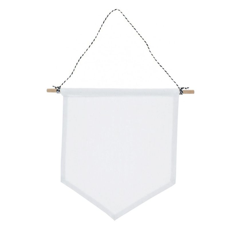 Pin Wall Display Banner Enamel Lapel Badge Flag Canvas Wall Banner Room Decor A69D: White / S