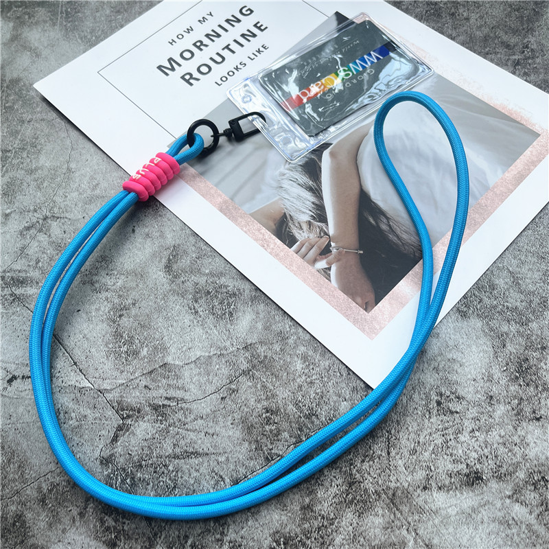 Cordón para teléfono, correa para el cuello, llavero, cordones de Color, soporte para tarjeta de identificación, llavero de Metal, llavero para llaves, actualización de accesorios móviles