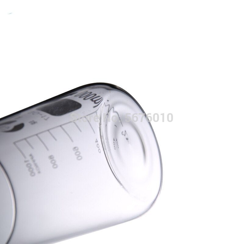 Vaso de vidrio de borosilicato para laboratorio, 1 Juego de , todos los tamaños, equipo químico, todos los tamaños, vaso de medición Pyrex
