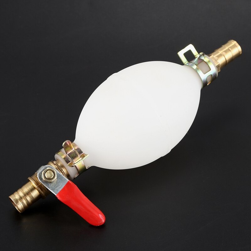 Draagbare, veelgebruikte handbrandstofpomp, benzine sifon slang, gasolie water brandstof overdracht sifon pomp, brandstof overdracht pomp met 1 duur