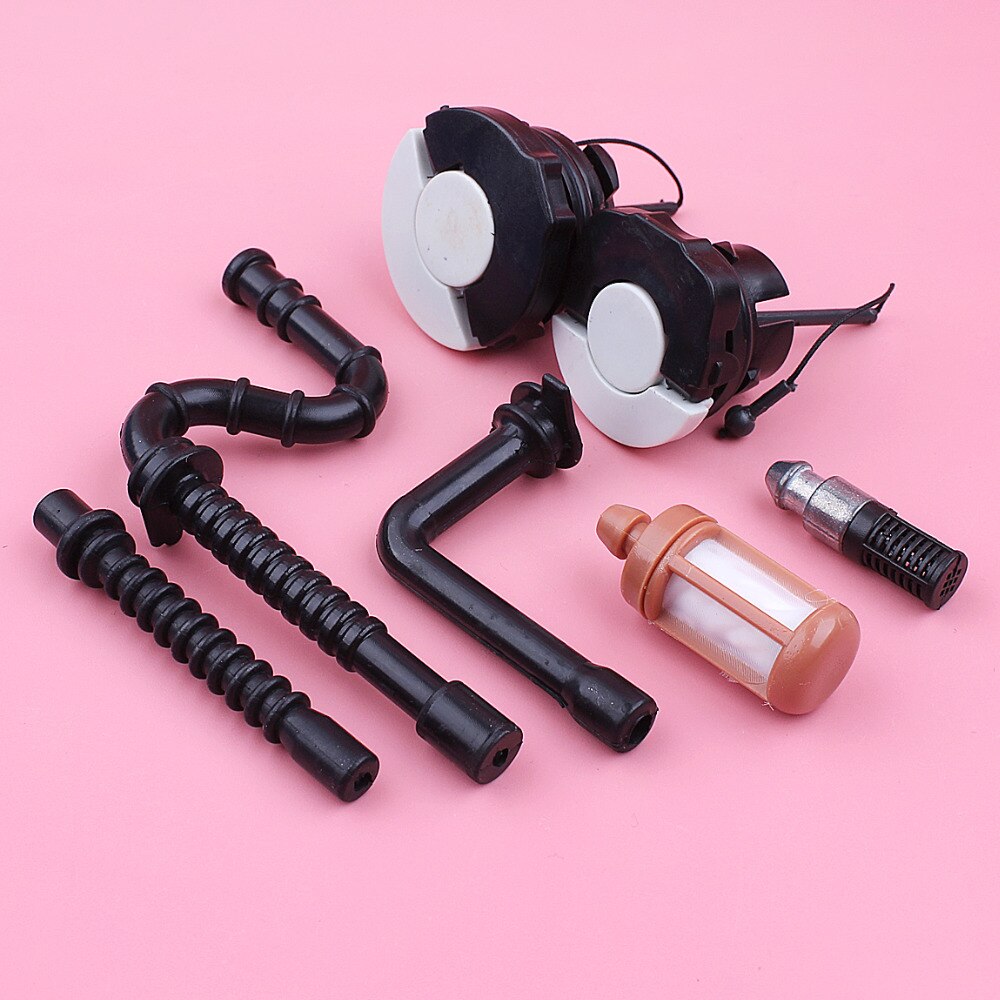 Kit de bouchon de réservoir pour Stihl MS260 026 MS 260, remplacement de tronçonneuse, pièce de rechange pour outils de jardinage, filtre à huile