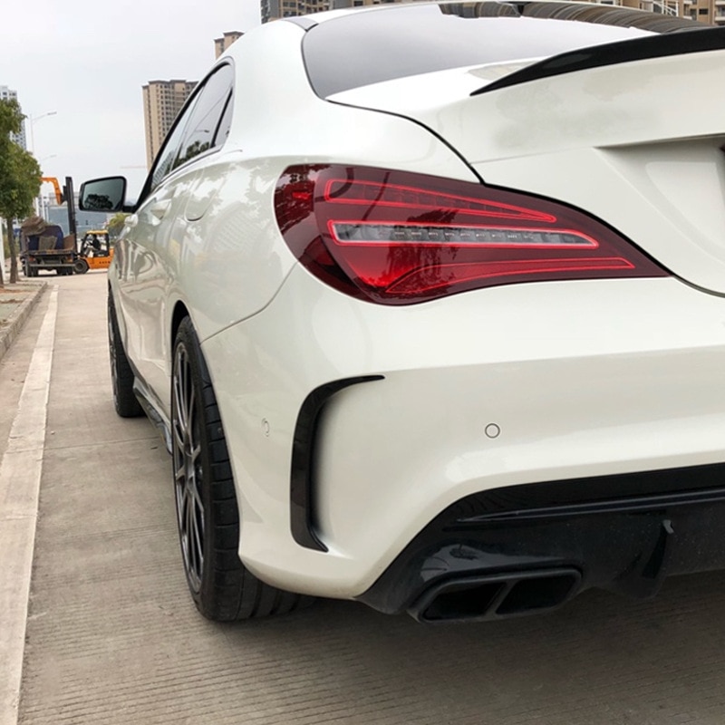 Aileron de pare-choc arrière, protection d&#39;air pour Benz Cla W117 Cla45 Amg