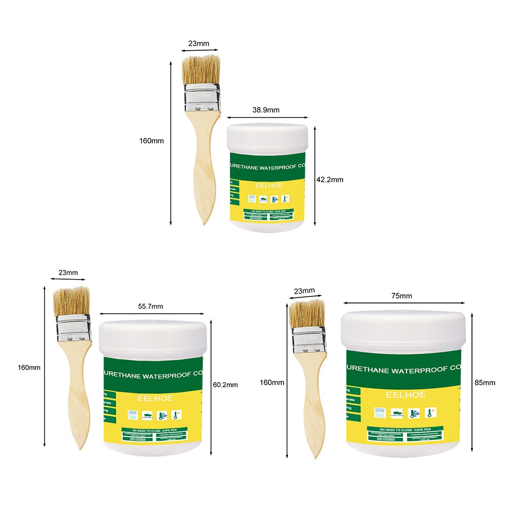 Innovative Sealer Mighty Paste Polyurethane Waterproof Coating for Home House Bathroom Roof Mighty Sealant Transparent Glue