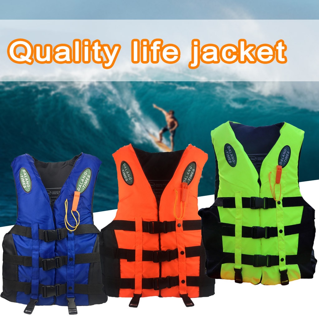 Adults Life Jacket Aid Vest Kayak Ski Buoyancy Fishing Boat Watersport