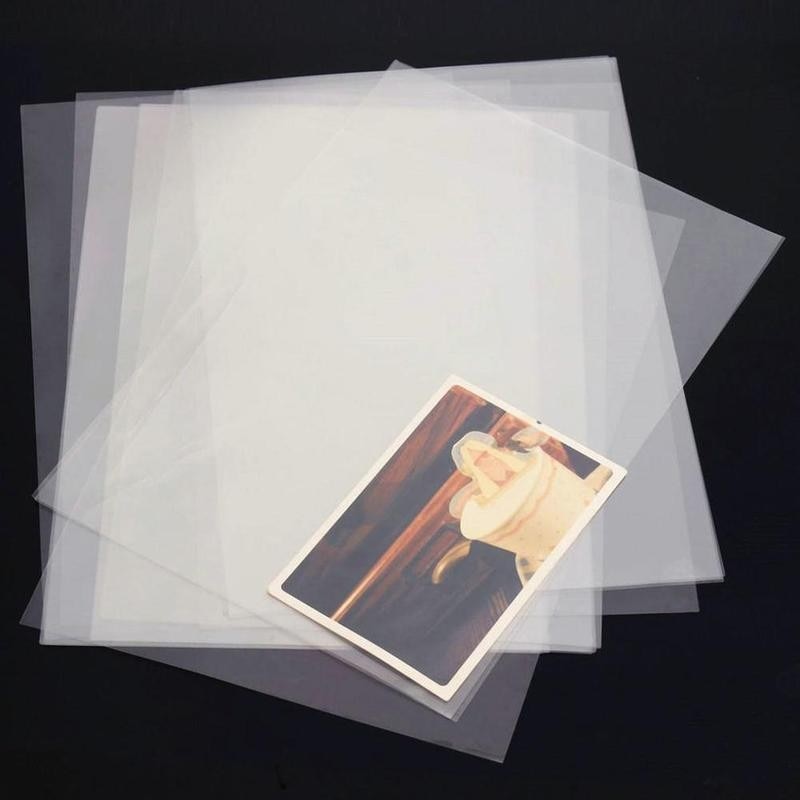 1/5/10pcs Transparent Inkjet Film A4 / A3 Size Inkjet Printing Transparency Film Frosted Fully Transparent Sheet