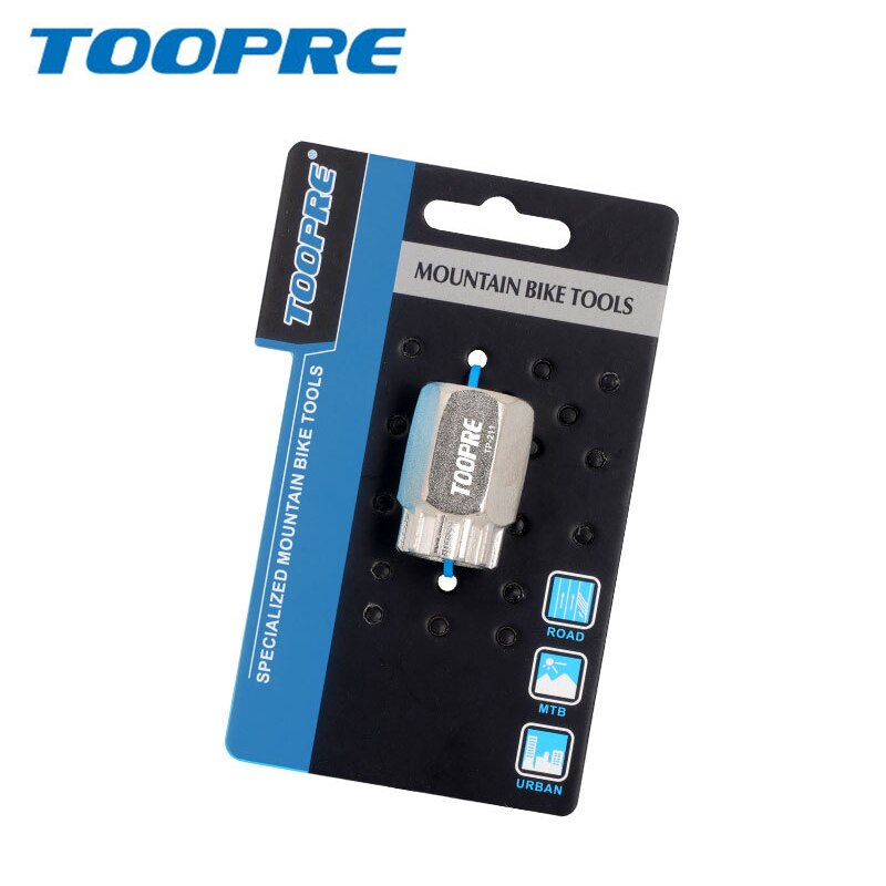 TOOPRE Bicycle Cassette Freewheel Sleeve Thread-on Freewheel Bottom Bracket Hubs Removal Repair Tool Bike Parts