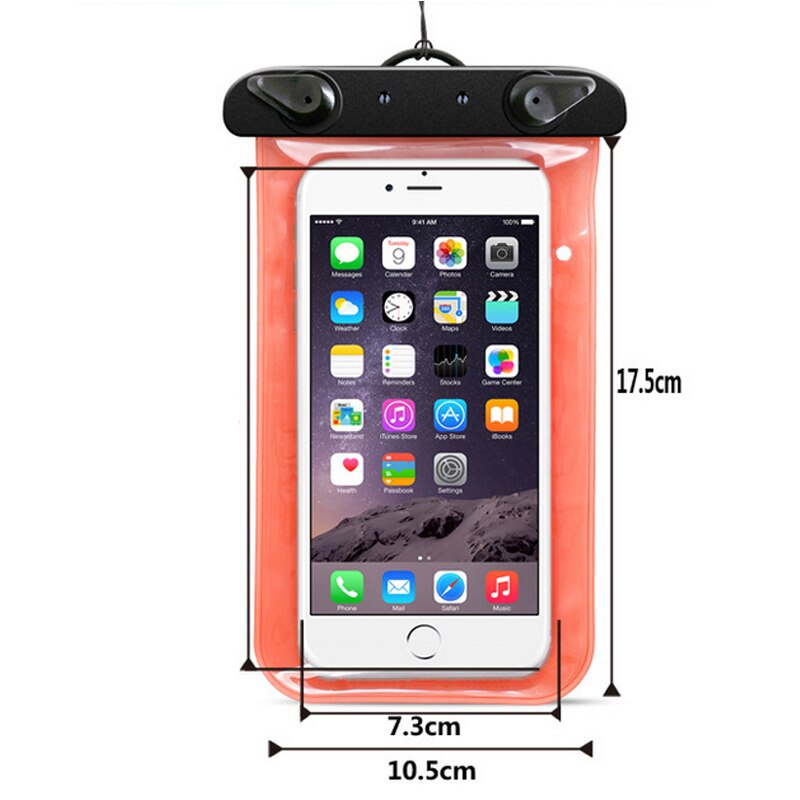 Étui étanche pour téléphone portable iPhone 7/6 Plus Android XR, coque de Camping en plein air avec ceinture de bras, sac de natation pour téléphone portable