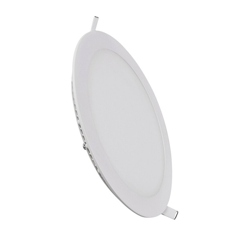 3W Round Ultra Slim Recessed LED Flat Panel Ceiling Spot Lights Downlights Spotlights LED Panel Light Spot Ceiling Down Light