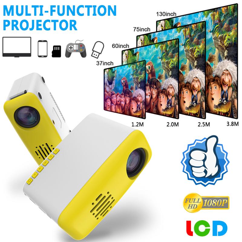 Uusin kannettava projektori mini 3d full  hd 4k 1080p led pieni kotiteatteri elokuvateatteri av usb hdmi video