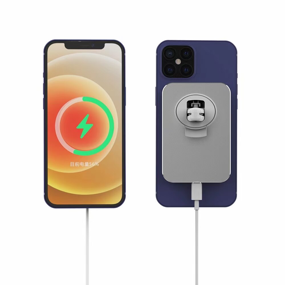 Cargador magnético de coche inalámbrico de 15W para iphone 12, 12 Pro Max, 12, soporte para teléfono móvil Adsorbable, montaje de ventilación de carga rápida