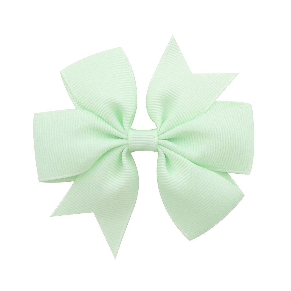 1 pièces épingle à cheveux bleu clair enfant fille pince à cheveux bandeau Bobby Barrette coiffure accessoires beauté coiffure outils nouveauté bébé: f