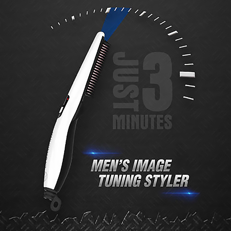 cepillo pelo elÉctrico peine barba secador y alisador innovagoods cepillos para el pelo multifuncional alisador de barba alisador de pelo rizador de pelo rápido peines para el cabello peine hombre