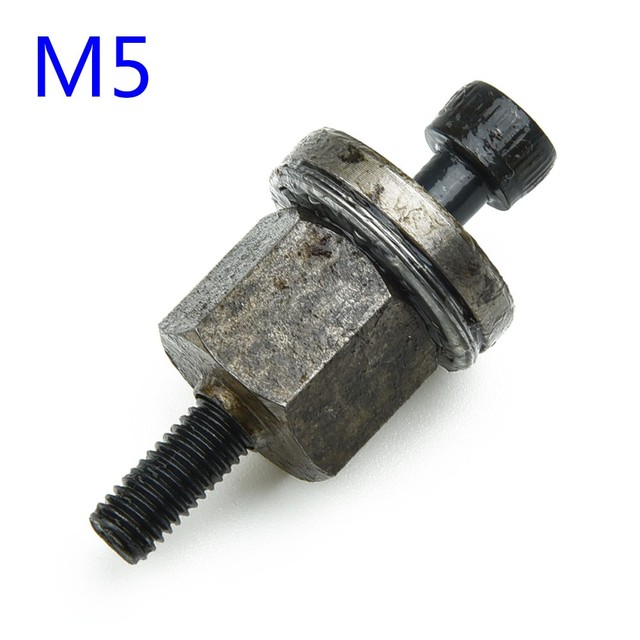 6PCS Hand Rivet Nut Head Nuts Simple Installation Riveter Tool M3 - M10 Multifunction Hand Tools Parts Riveter Mandrel Nut Set: M5
