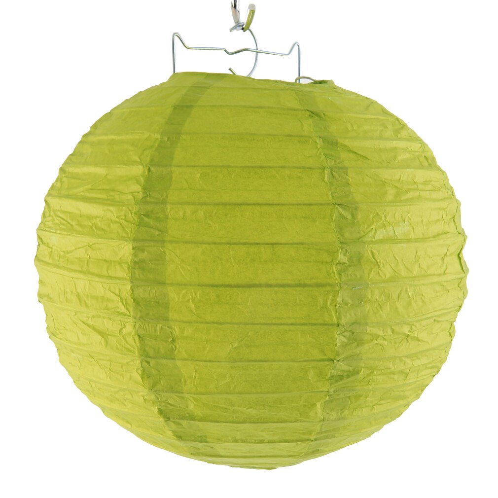 8 "10" Chinese Paper Lanterns Ball For Wedding Party Hanging Lanterns Birthday Decor Hanging Lampion Wishing Paper Lamp: Green 20cm