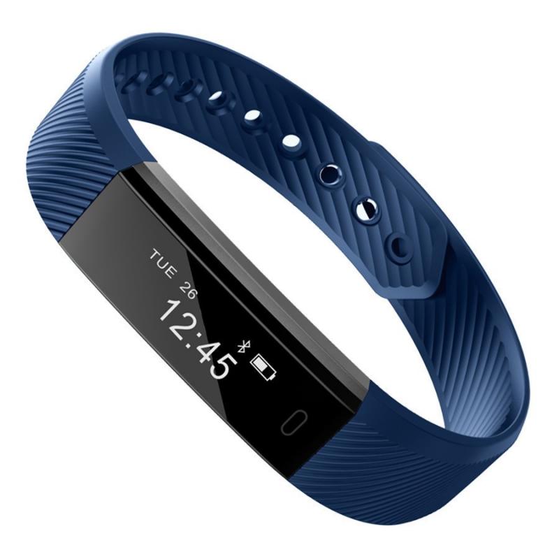 Pulsera inteligente ID115, reloj deportivo con Bluetooth para Android e IOS, podómetro funcional para exteriores