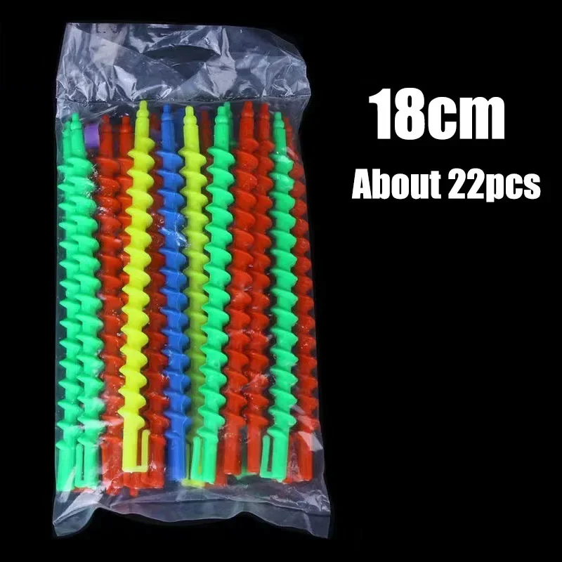 Rizador de pelo sin calor en espiral de plástico para mujer, rulos de pelo rizado sin rizos de calor, barra de permanente fría, herramienta de Peinado de peluquero: green