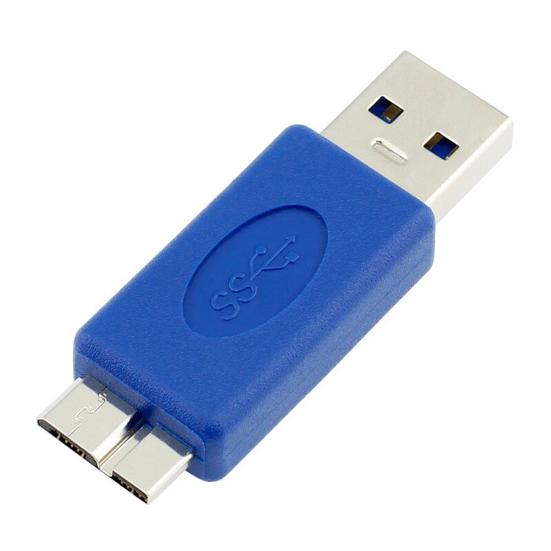 Standaard Usb 3.0 Type A Male Naar Usb 3.0 Micro B Male Plug Connector Adapter USB3.0 Converter Adapter Am Naar microb