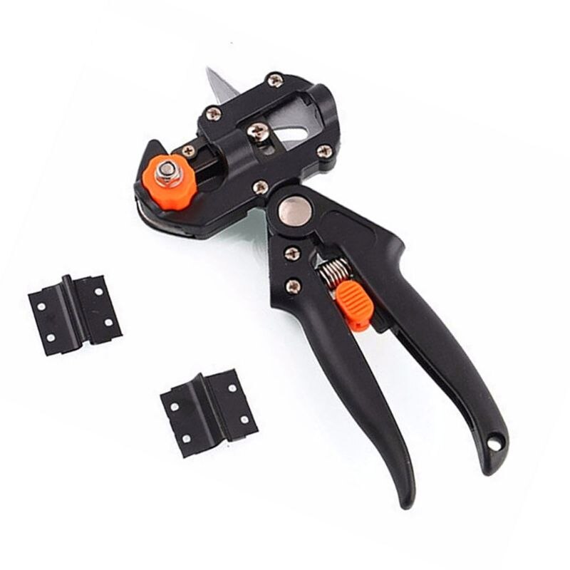 Máquina portátil multifunción para injertos de árboles frutales, plántulas de jardín con follaje, tijeras elegantes, juego de herramientas de corte