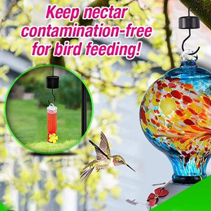 Fuglefoder kolibrier foderautomater tilbehør kroge myre voldgrav til fugle foder børster udendørs  j99 butik