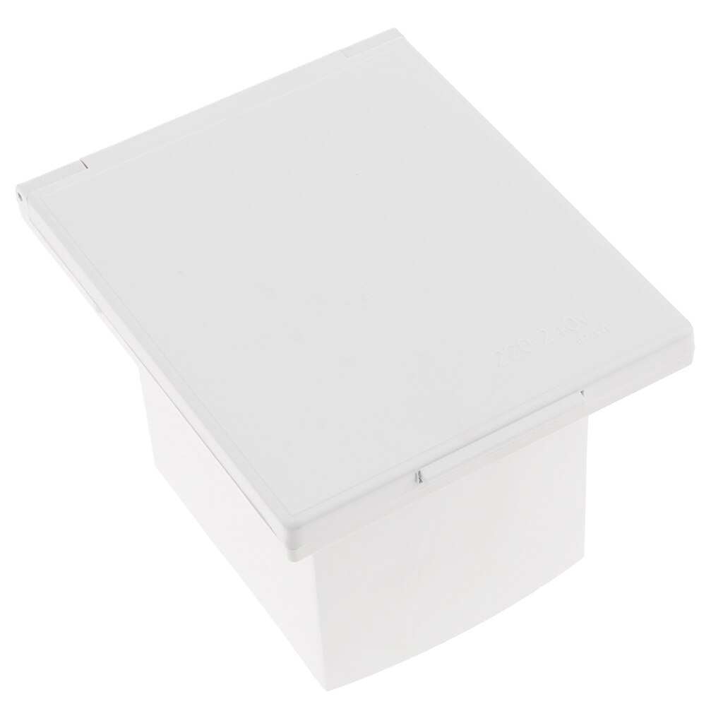 RV Motorhome 220-240V 16A External Flush Hook Up Waterproof 3Pin Plug